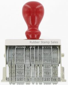 Band Stamps are ideal for stamping special information, figures, symbols or words not available on stock bands. #1 Rubber Stamp Supplier of Band Stamps.